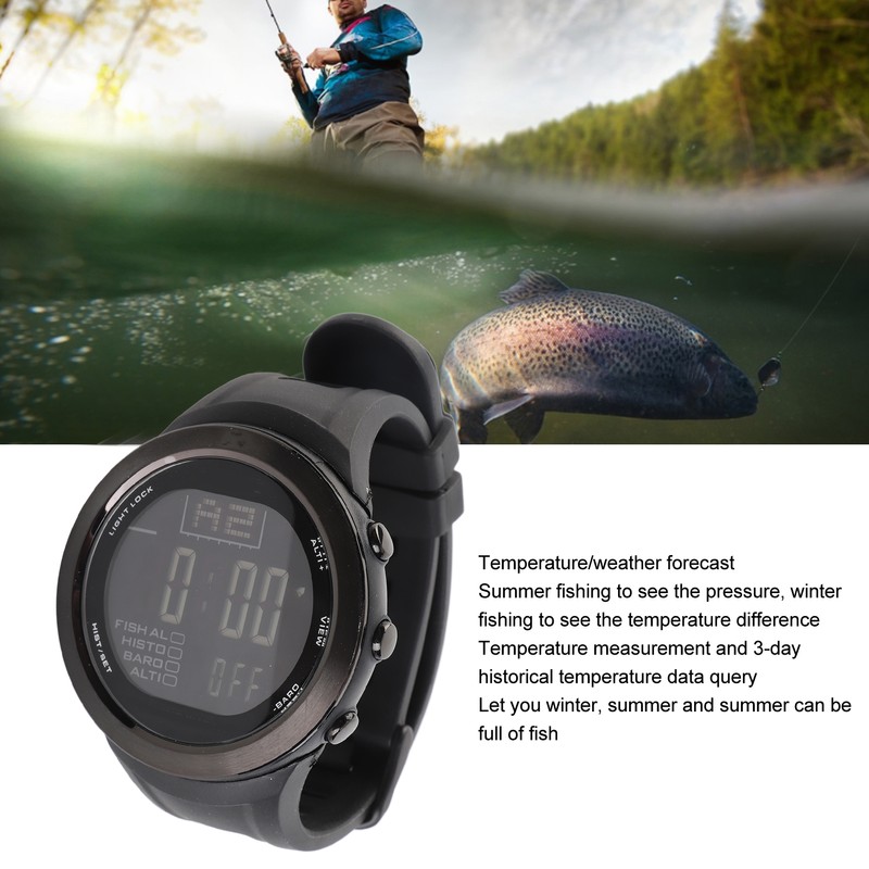 Fishing Barometer Watch Multifunctional Outdoor Waterproof Altimeter Altitude Air Pressure