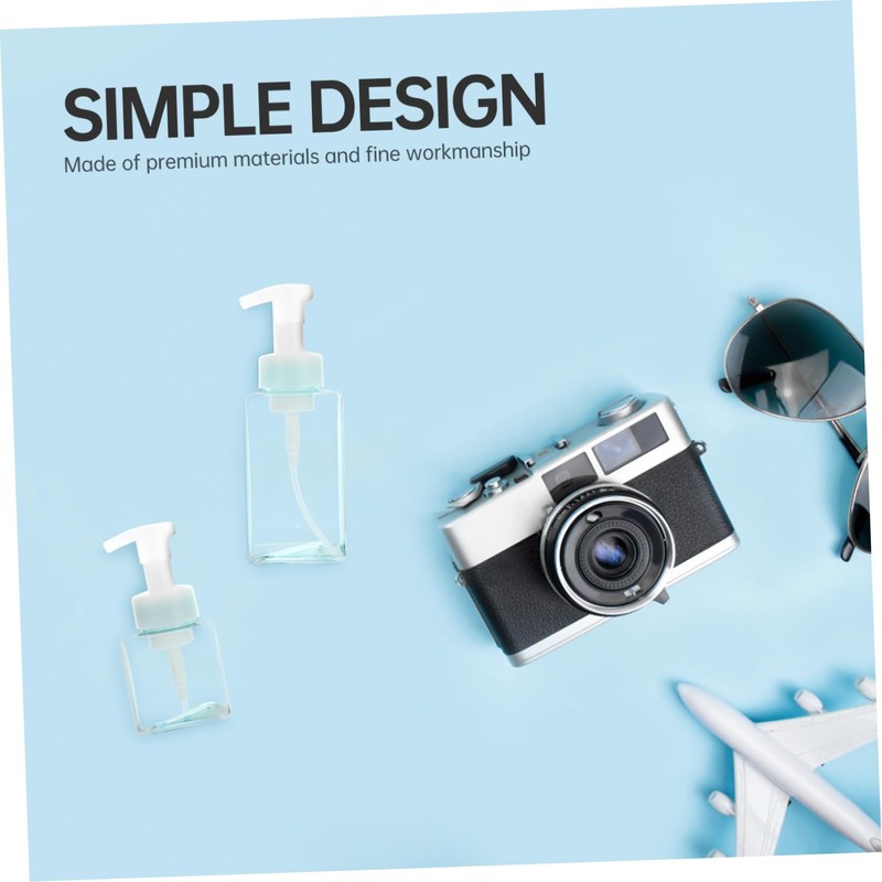NOLITOY Travel-Friendly Foamed Bottle Set Handheld Packing Tool for Shampoo