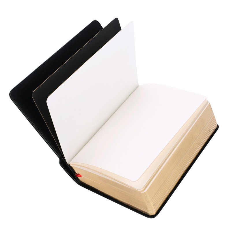 Soft Leather Ultra Thick Notebook Notepad Blank Bible Study Notebook