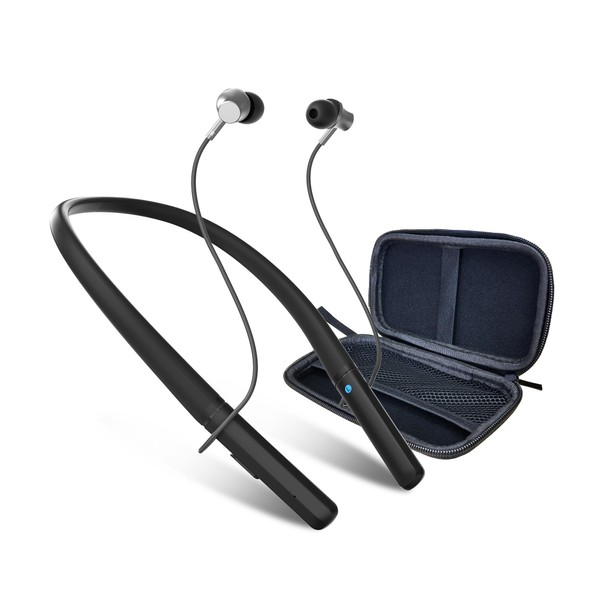 DIGGINGSOUND Neckband Hearing Aids for Seniors, Rechargeable Hearing Aid Bluetooth