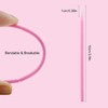 200 pinceles de micro aplicadores, extensión de pestañas para maquillaje,