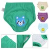4PCS Baby Cloth Cartoon Waterproof Diapers Nappies Toddler 4 Layers
