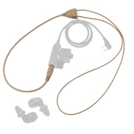 TACGZGJSM Bluetooth Connecting Cable for tep-200 Tactical Ear Plug intercom Calls,connectable to walkie-talkies,Neck Loop Accessory,Security Staff etc.