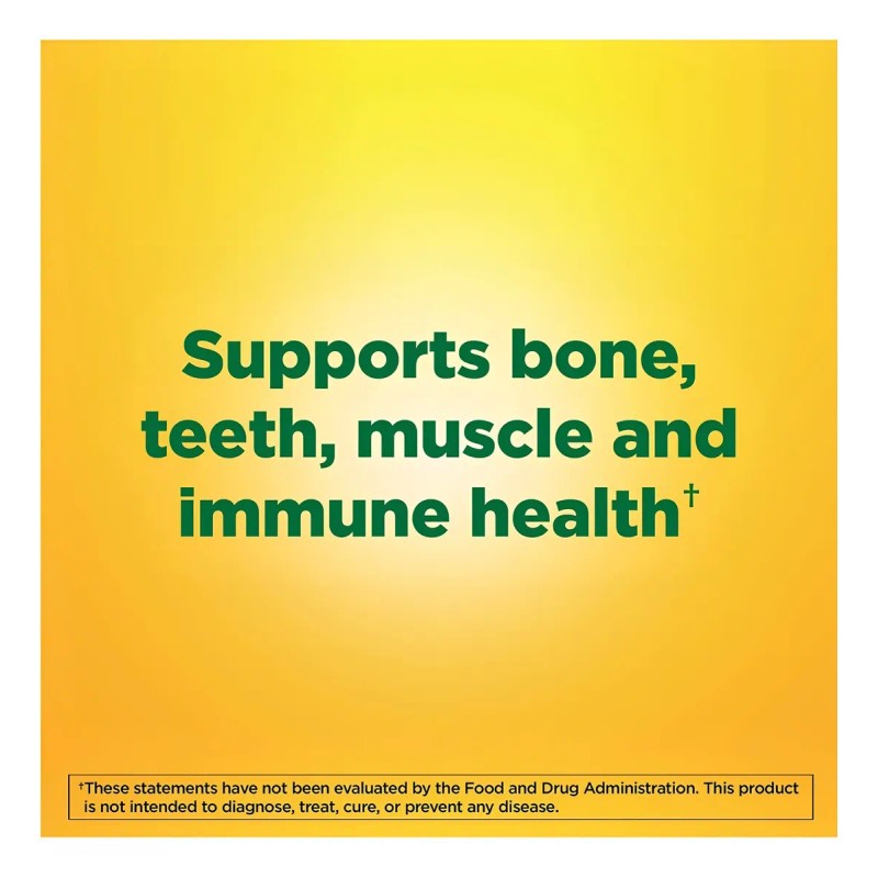 Nature Made Vitamina D3 1000 UI (25 mcg) apoya la