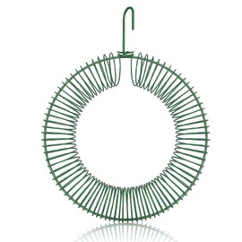 DandC Whole Peanuts Wreath,mangeoire oiseaux Anti ecureuil,Squirrel feeders for Outside,Peanuts in Shell for Squirrels,Peanuts in Shell for Squirrels