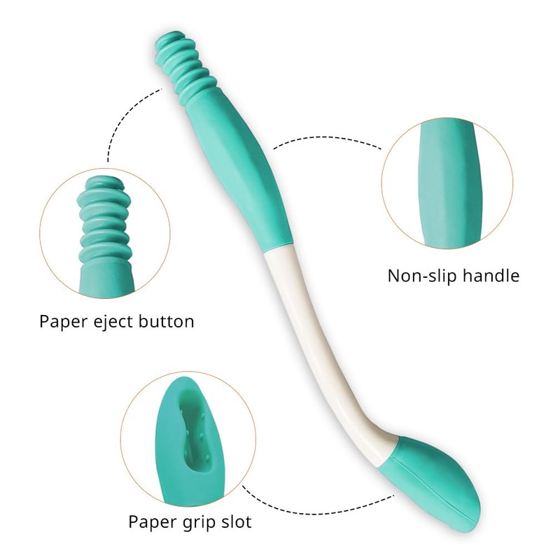 JJHREI Bottom Wiping Aid - Long Reach Comfort Wipe -