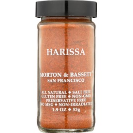 Morton & Bassett Harissa, Salt Free, Gluten Free, 1.9 Ounces (Pack Of 3)