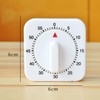 Kitchen Timer,60 Minutes Count Down Alarm Reminder Wind Up Mechanical