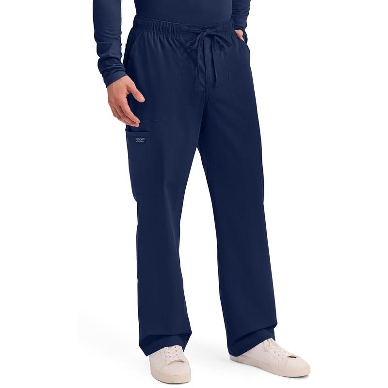 Cherokee Scrubs for Men Tapered Leg Cargo Scrub Pants with