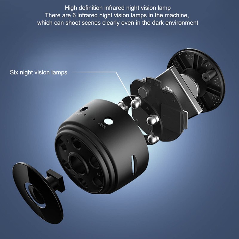 720P HD Surveillance Camera, Remote Monitoring with App Direct Connection,