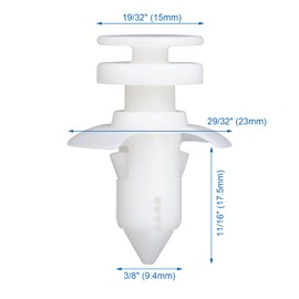 OAUTOO 25PCS Rear Door Lower Trim Panel Retainer Replacement for Ford Lincoln Mercury W704958-S300