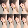 feilok Stainless Steel Earrings for Men Women Earrings Set for