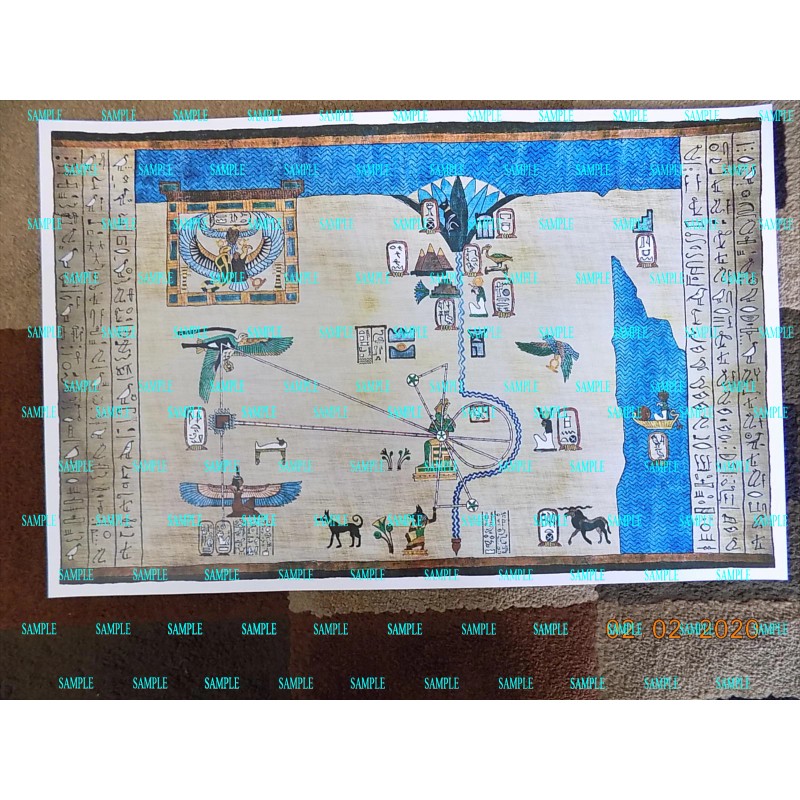 The Mummy 11" x 17" Movie Hamunaptra Map Poster Prop