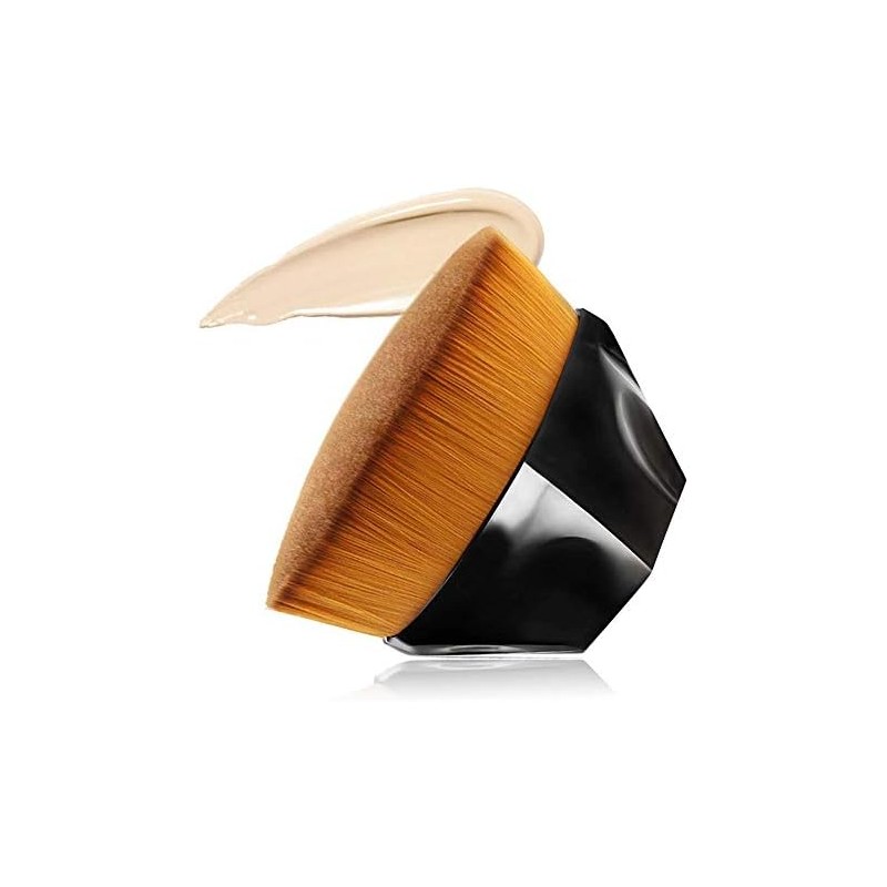JSBelle Brocha de maquillaje de base, Cepillo Kabuki Flat Top