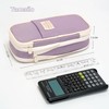 MESVIER Estuche para Lápices de Gran Capacidad, Lapicera Expandible con