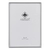 Lawrence Frames Simply Metal Picture Frame, 5 by 7-Inch, Silver