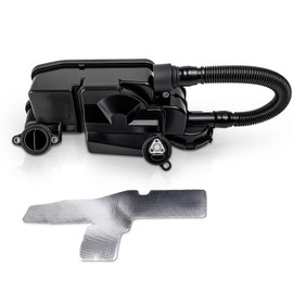 Air Oil Separator Assembly Fit for Ford F250 F350 Super Duty 2017-2019 6.7L Powerstroke Diesel - PCV CCV Vent Valve Engine Crankcase Replaces# FC3Z-6A785-F, FC3Z-6A785-D, FC3Z6A785F - without Sensor