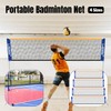 AIMALL Portable Badminton Rack - Simple Standard Outdoor Game Net,