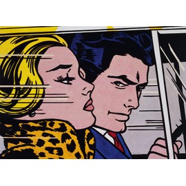 Ravensburger 17179 Lichtenstein Art Collection - Roy Lichenstein In The Car, 1000 Piece Puzzle for Adults and Children from 12 Years, Multicoloured