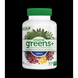 Genuine Health Greens+ 120 Capsules