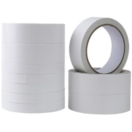 NOLITOY Cinta Autoadhesiva de Doble Cara para Manualidades y Oficina, 9 Unidades, Fácil de Cortar y Despegar, Adecuado para Scrapbooking y Decoración