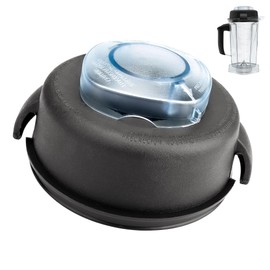 Blender Replacement Lid Compatible with Vitamix 5200&5000 Blender Pitcher, 2-Part Lid and Plug Fit for Vitamix 64-Ounce High Profile Container Blender Parts