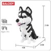 Balody Various Cat Nano Block Kits - Figure built with