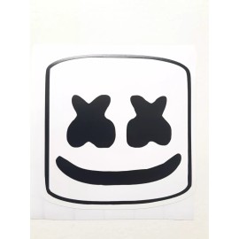 Marshmello Sticker Vinyl Decal Great for Windows Laptops Walls Waterproof!