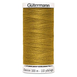 Denim Sewing Thread, Gold