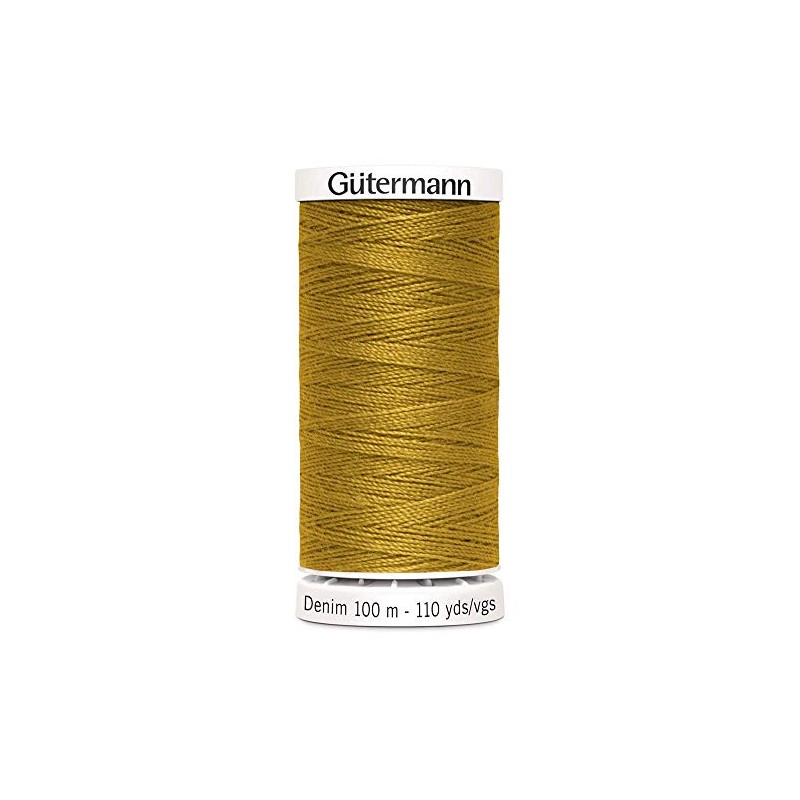 Denim Sewing Thread, Gold
