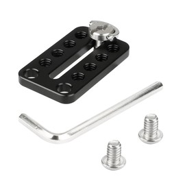 CS PRIORITY Universal Top Cheese Plate with 1/10.2 cm-20 Threaded Hole for Camera Monitor Cage Rig Support System Rail Blocks Rods Tripod Ball Head