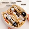 JYJLLM Ultimate Travel Makeup Organizer Bag for Women - Large