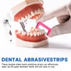 6 x Tooth Sandpaper Tooth Polishing Strips Tooth Sandpaper Polishing