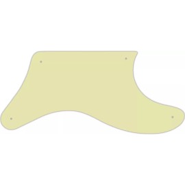 WD Custom Pickguard For Fender Cabronita Precision Bass #34S Mint Green Solid