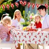 Flutesan 2 Pcs Crawfish Table Covers 86 x 51 Inch