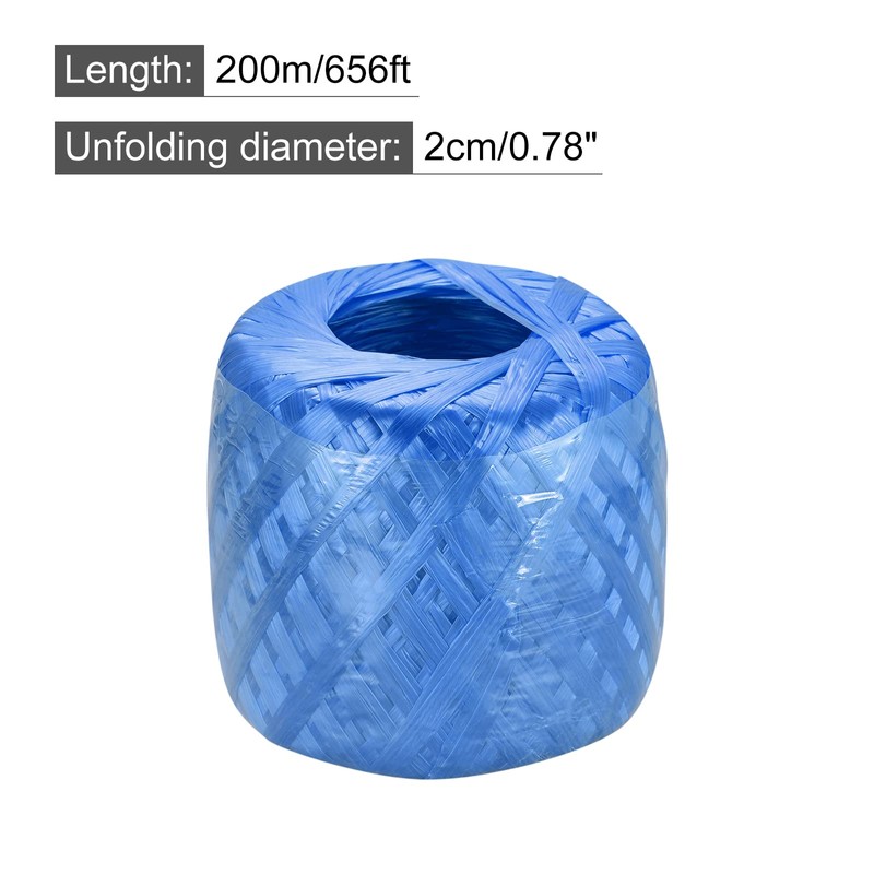 MECCANIXITY Polyester Nylon Plastic Rope Twine Household Bundled for Packing
