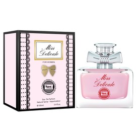 Hybrid & Company Women Miss Delicate Eau De Parfum Natural Spray Vaporisateur 3.4 Fl Oz