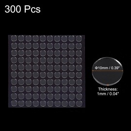 QUARKZMAN 300 Stück Klebemasse für Wandmontage, abnehmbarer Klebemasse-Poster-Kleber, doppelseitige Montage-Klebemasse zum Aufhängen von Bildern und Museumskunst (10mm)