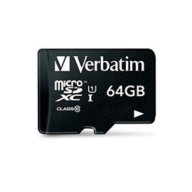 Verbatim microSDXC UHS-I 64GB Class 10 incl USB Card Reader
