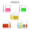 60pcs Toothpick Interdental Brushes Tooth Flossing Head Oral Hygiene Brush