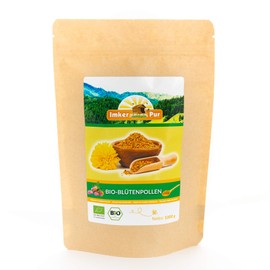 Organic Bee Pollen Premium Beekeeper Quality 500 g Completely Residue-Free, Sweetish Mild