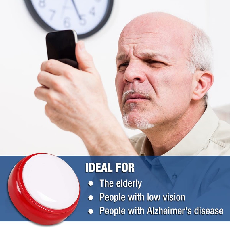 Talking Clock for The Elderly - British Accent - Tells