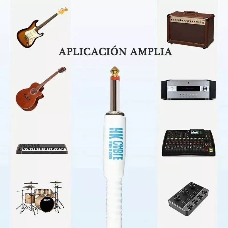 TECNOLOGÍA INFINITA Alta Definición Cable Para Guitarra O Bajo Estable
