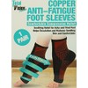Copper Compression Recovery Foot Sleeve Support Socks Size Small/Medium