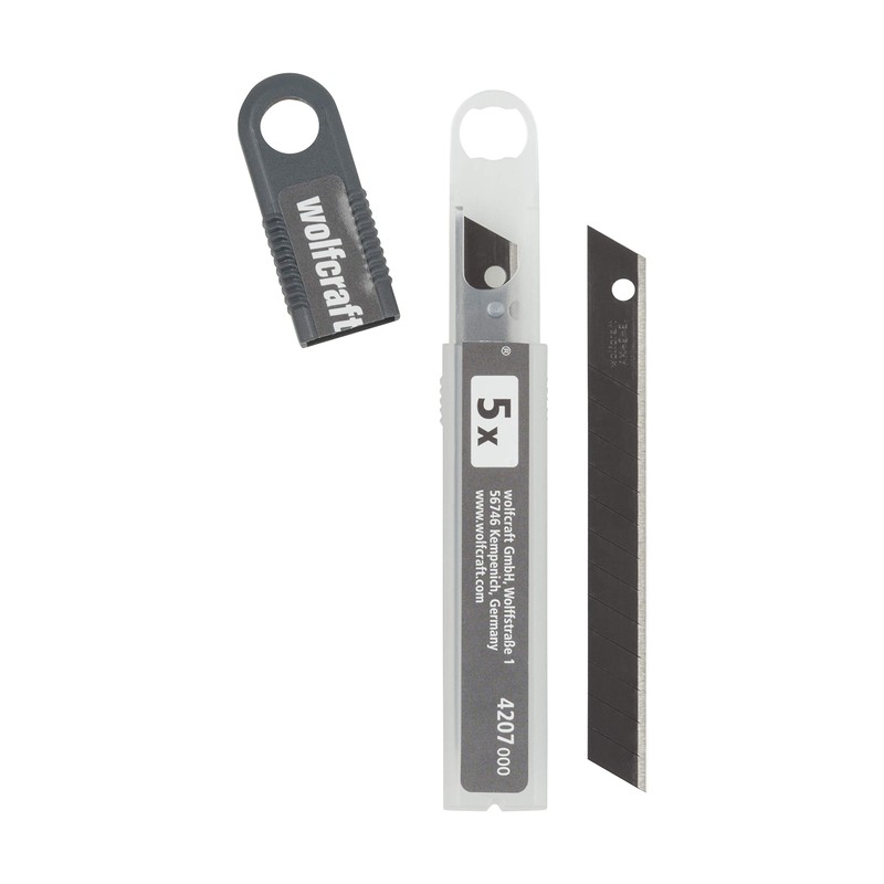 wolfcraft Professional Sharp Snap-Off Blade, Black I 4207000 I 5