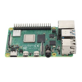 For RasPi 4B Development Board Model B 1.5GHz Quad Core for Cortex A72 64 Bit Dual 4K Display Bluetooth 5.0 Single Board Computer 8GB