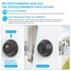 AST Round Deadbolt Lockout Device, No Drill Install, Protect Keyhole,