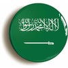 Ozorath SAUDI ARABIA ARABIAN NATIONAL FLAG BUTTON BADGE (1inch /