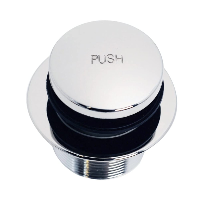 Westbrass D3322-26 1-1/2-Inch NPSM Coarse Thread Tip-Toe Bath Drain, Polished