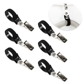 NIdreamCE C/Pap Hose Holder Clips ((6PCS),Oxygen Tube/Cannula Holder Attach C/APAP Hose Securely to Clothing, Bedding & Other Soft Surfaces